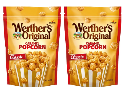 Storck Werther's Original Caramel Popcorn Classic 140g 2 pcs