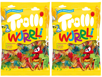 Trolli Wurrli Fruit Earthworms 200g 2 pcs