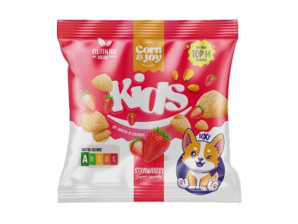 Corn & Joy snack KIDS Strawberry 40g