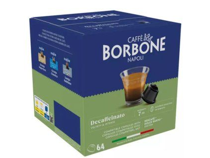 caffe borbone decaf caffeine-free capsules to dolce gusto 16 pcs