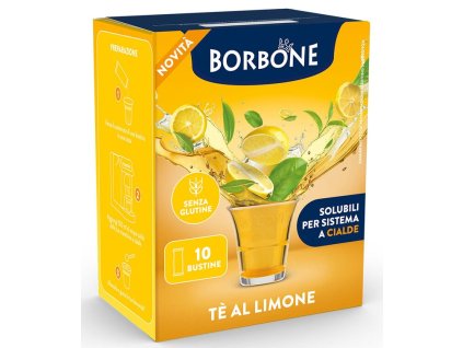 Caffe Borbone Te al Limone Soluble Lemon Tea 10 pcs 120g nejkafe cz