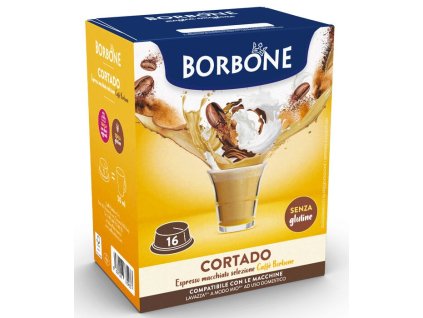 Capsules Caffé Borbone Cortado do Lavazza A Modo Mio® 16 pcs best coffee cz