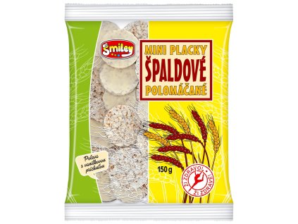 Spelt mini pancakes half-dipped in white glaze 150 g