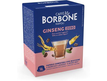 Caffè Borbone Ginseng Zero Ginseng coffee capsules for Lavazza and Modo Mio 16 pcs best coffee