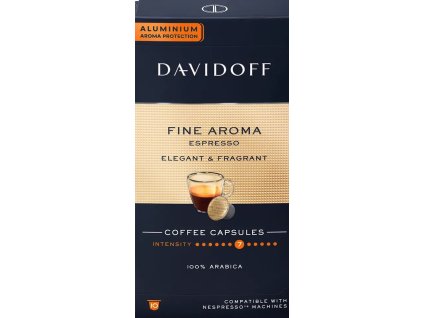 davidoff nespresso fine aroma 10 pcs best coffee cz