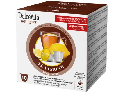 Dolce Vita Lemon tea for Nespresso® capsules 10 pcs