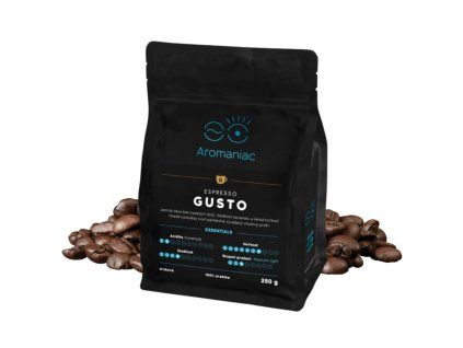 coffee espresso gusto beans 250g