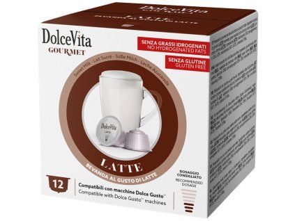 Dolce Vita Latte for Dolce Gusto 12 capsules