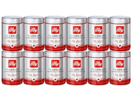 illy espresso ground coffee 250g 12 pcs