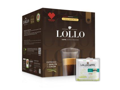 coffee pods lollo caffe deca 50 pcs