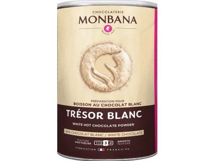 monbana tresor white chocolate 500g best coffee cz