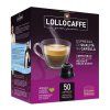 Lollo caffé DECA decaffeinated espresso for Dolce Gusto 50 capsules
