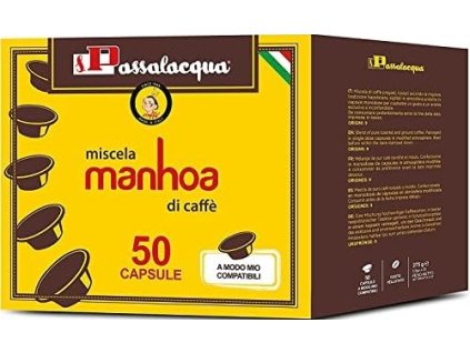 passalacqua manhoa modo mio 50 stuks beste koffie cz