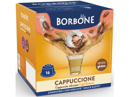 bourbon dolce gusto cappuccione 16 stuks beste koffie Tsjechië
