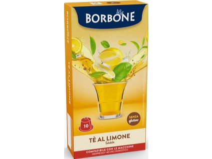 borbone te al limone 10 stuks nespresso beste koffie Tsjechië