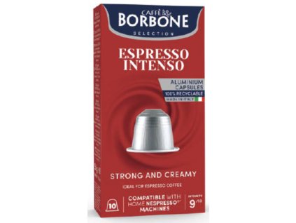 Caffe Borbone Espresso Intenso aluminium capsules voor Nespresso 10 st