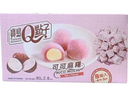 qmochi rijstwafels cacao taro 80g beste koffie Tsjechië