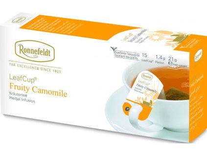 ronnefeld leafcup 15 stuks fruitige kamille beste koffie cz