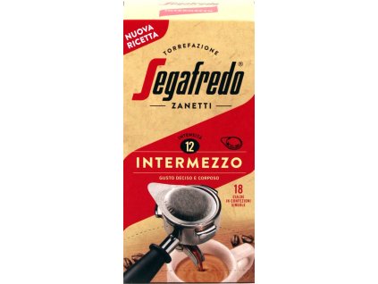 segafredo intermezzo ese 18 stuks beste koffie cz
