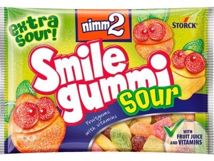storck nimm2 smile extra zure fruitgelatine snoepjes 100g beste koffie Tsjechië