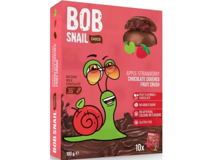 snack bob choco appel aardbei 100g nejkafe cz