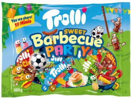 Trolli zoete Barbecue party 360g beste koffie Tsjechië