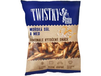 gebakken zout en honing twists 160g beste koffie Tsjechië