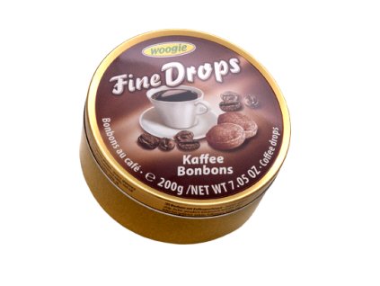 woogie fine drops snoepjes in blikje koffie 200g nejkafe cz