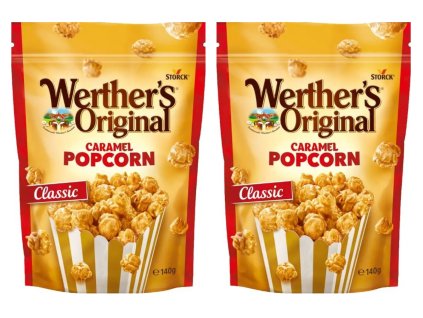 Storck Werther's Original Caramel Popcorn Classic 140g 2 stuks