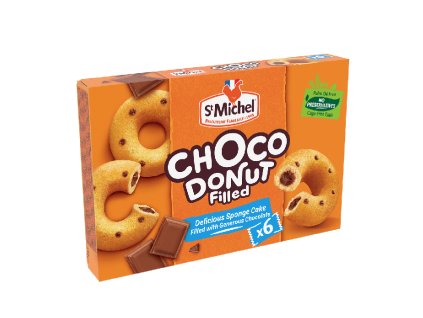 St.Michel Chocolade Gevulde Donuts 180 g