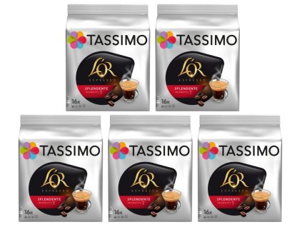 Tassimo L'OR Espresso Splendente 16 stuks doos 5 pakken