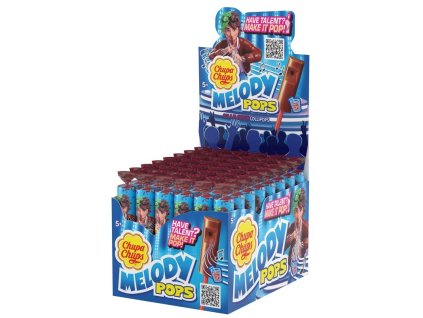 Chupa Chups Melody pops cola lolly fluitje karton 48 x 15 g