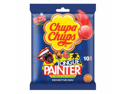 Chupa Chups gekleurde lollies Zungen-Maler zakje 93g