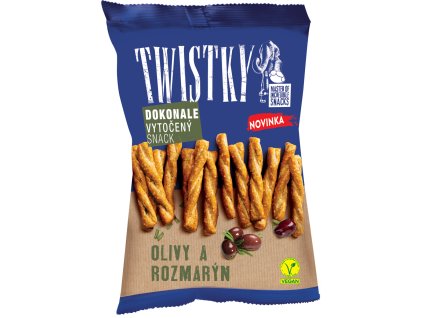 Twisty geroosterde olijven & rozemarijn 180 g