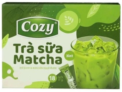 COZY Matcha melk thee 3 in 1 306g