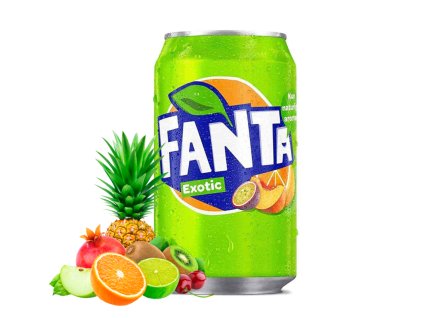 Fanta exotic 330 ml beste koffie Tsjechië