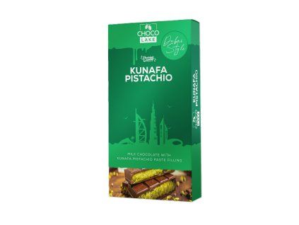 Choco Lake Dubai Chocolade Kunafa & Pistache 190 g de beste koffie