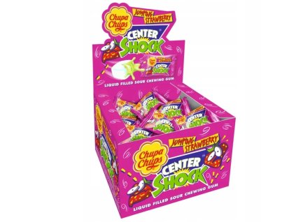 De beste koffie Mocafino Chupa Chups Center Shock verborgen Aardbei op maat 100 stuks 400g