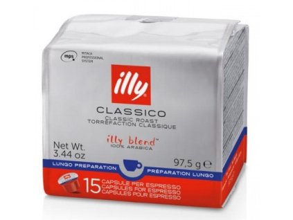 Illy espresso LUNGO 15 stuks Mitaca MPS