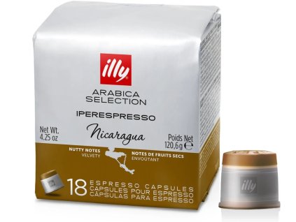 illy iperespresso nicaragua capsules 18 stuks