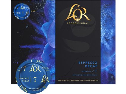 nespresso pro lor 50 espresso decaf beste koffie cz