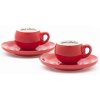 Danesi Duo Set Rood - Darkova Cassette 2 kopjes en 2 schotels - rood