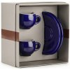 Danesi Duo Set Blauw - Darkova Cassette 2 kopjes en 2 schotels - blauw