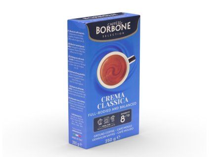 caffe borbone crema classica смляно кафе 250гр