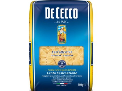 de cecco farfalle n 93 500g nejkafe cz