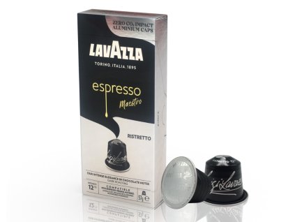 lavazza maestro ristretto espresso alu капсули за nespresso 10бр.