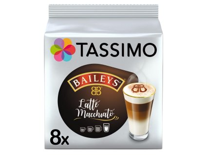 tassimo jacobs baileys лате макиато 8 бр