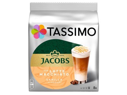 Tassimo лате макиато капсули ванилия 8 бр