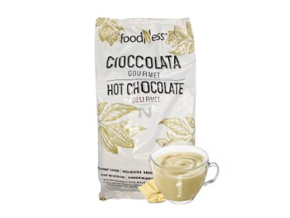 Foodness горещ шоколад бял 1 кг