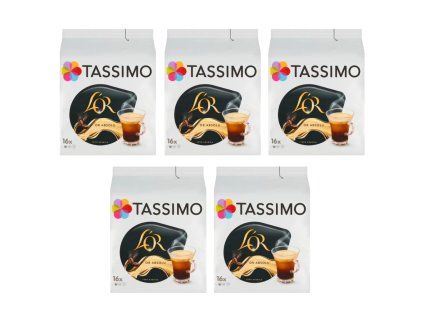 tassimo l или cafe lungo absolu капсули 16 бр кашон 5 опаковки
